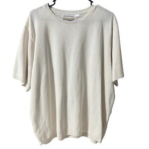 Alfred Dunner Cream Blouse